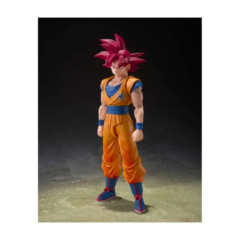 Laatste Versie Dragon Ball Super Figure SHFiguarts Super Saiyan God Son Goku (God Aura) 15 cm Figuurtje