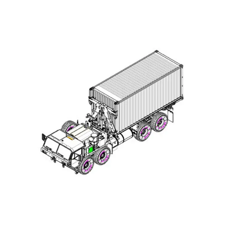 Container handling unit (CHU) HEMTT M1120 Bouwmodell Seizoensaanbieding