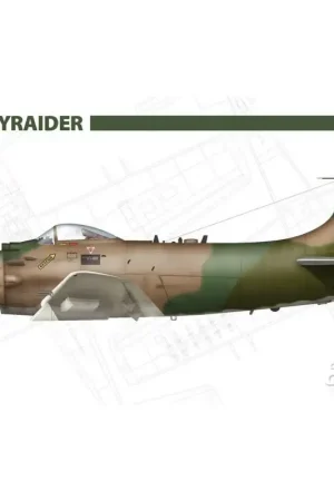 Gecertificeerd A-1J Skyraider Schaalmodel