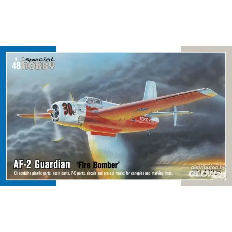 AF-2 Guardian Fire Bomber Schaalmodel Gereduceerde Prijs