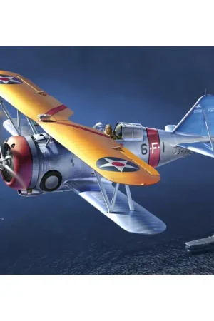 Lage Prijs Grumman F3F-2 Amerikaanse marinejager Schaalmodel
