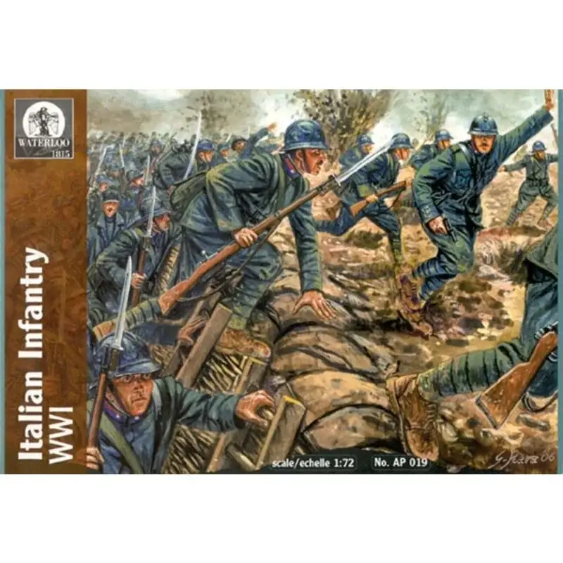 Populair Italian Infantry WWI (40 men) Figuren