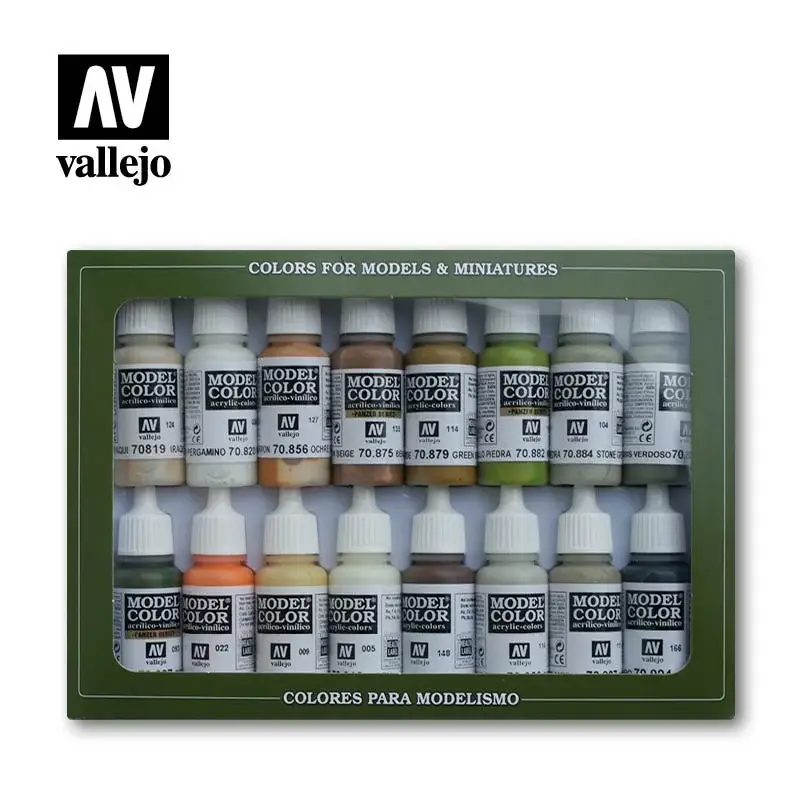 Korting Aardetonen (16) kleurenset 70141 Acrylverf