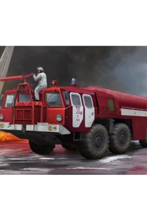 Luchthavenbrandbestrijdingsvoertuig AA-60 (MAZ-7310) 160.01 Schaalmodel Beperkt Aanbod
