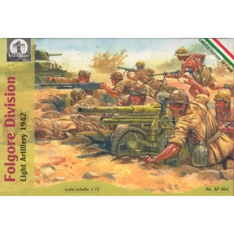 Must-Have Folgore Division Light Artillery Figuren