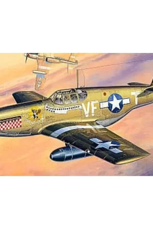 North American P-51B Mustang Schaalmodel Direct Beschikbaar