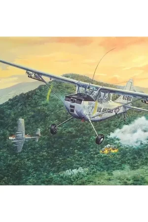 Goedkoop Cessna L.19 / O-1 Hond Vogel Schaalmodel
