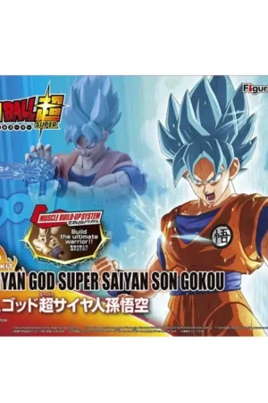 Direct Beschikbaar DBZ Model Figure-Rise Super Saiyan God Super Saiyan Son Goku 14cm