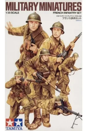 WWII French Infantry Figuren Premium