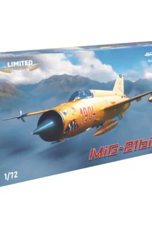 Modelvliegtuig MiG-21bis 1/72 – Dual Combo Eduard Limited Edition Schaalmodel Fabrieksprijs