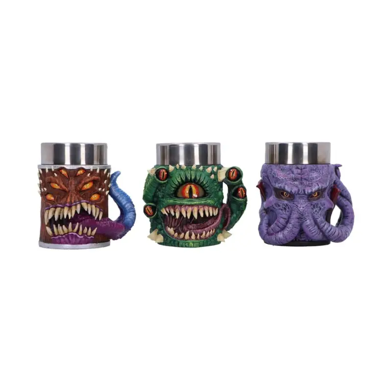 Betaalbaar Dungeons & Dragons Set of 3 Mini Monster Mugs 9cm