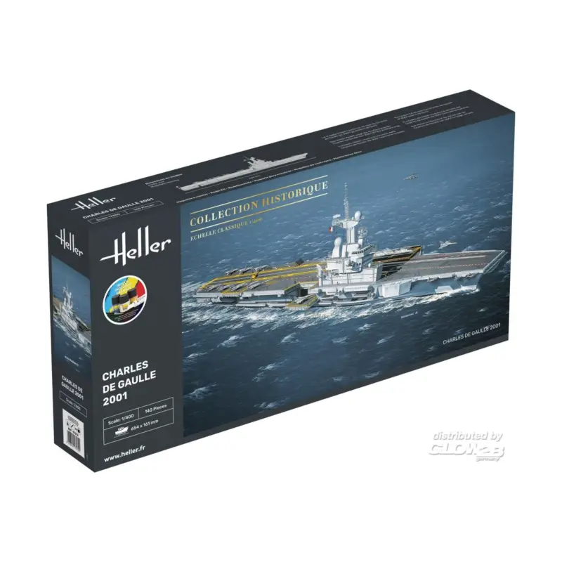 STARTER KIT Charles de Gaule Schaalmodel Speciale Aanbieding