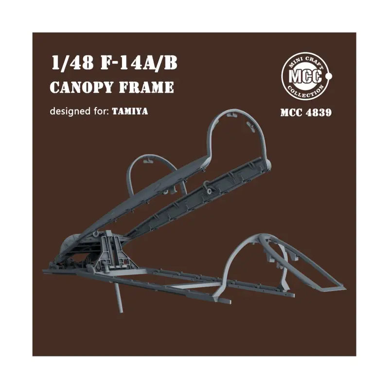 Grumman F-14A/F-14B Tomcat canopy frame (designed to be used with Tamiya kits) Veilige Betaling