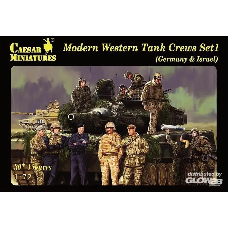 Modern Western Tank Crews Set 1 (Germany & Israel) Figuren Nieuw