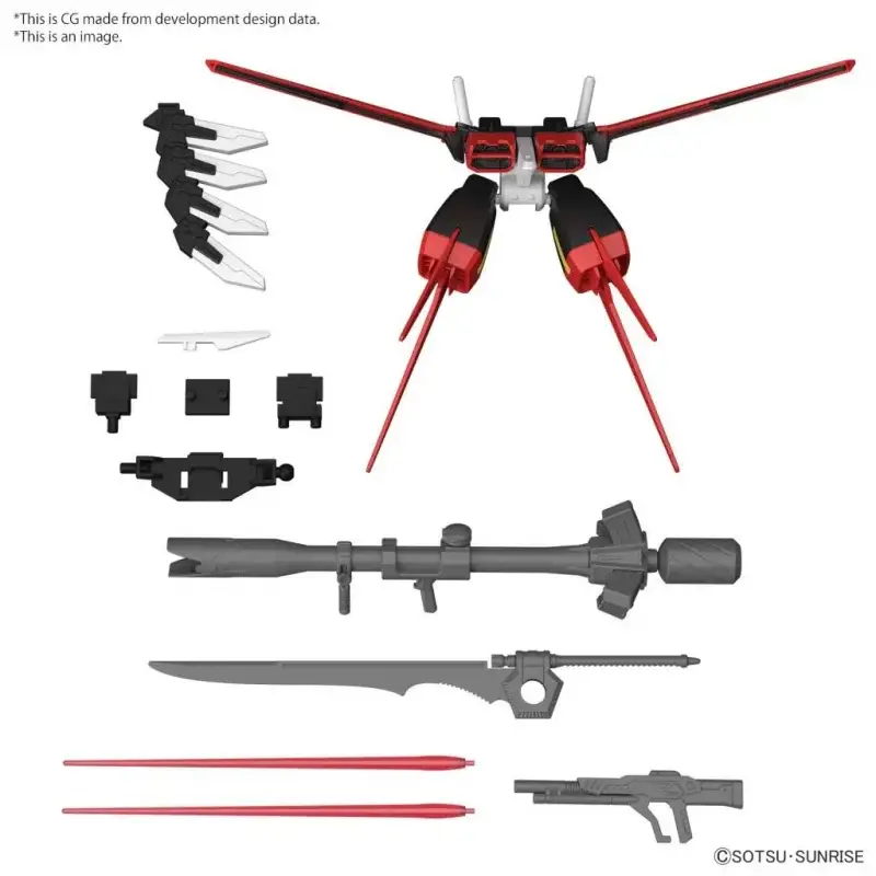 GUNDAM - Option Parts Set Gunpla 01 (Wing Striker) - Model Kit Bestel Nu