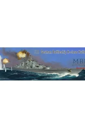 Betaalbaar German Battleship H-Class HUTTEN Schaalmodel
