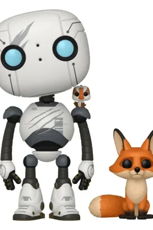 The Wild Robot POP&Buddy! Movies Vinyl figures Roz w/Brightbill & Fink 9 cm Pop figur Favoriet