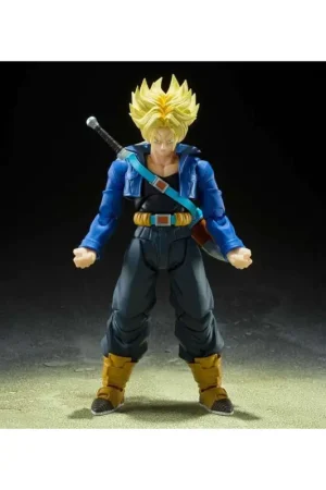 Snelle Levering Dragon Ball Z Ss Trunks Boy Future SH Figuarts 15cm Figuurtje