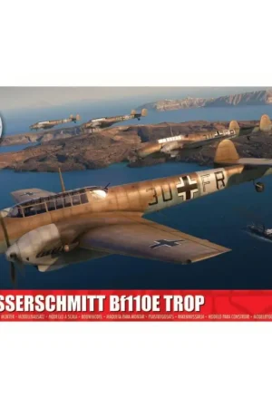 Laatste Versie Messerschmitt Bf110E/E-2 TROP Schaalmodel