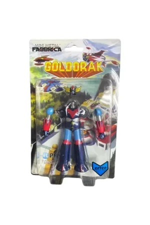 Grendizer (Goldorak) Mini Metal Fabbrica Retro 12cm Figuurtje Finale Uitverkoop