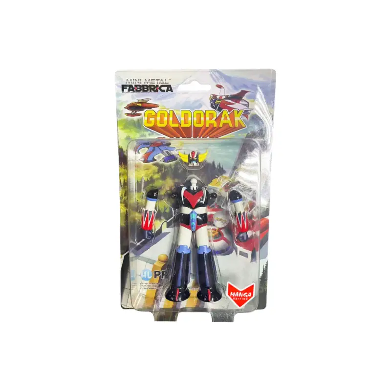 Grendizer (Goldorak) Mini Metal Fabbrica Manga 12cm Figuurtje Exclusieve Aanbieding