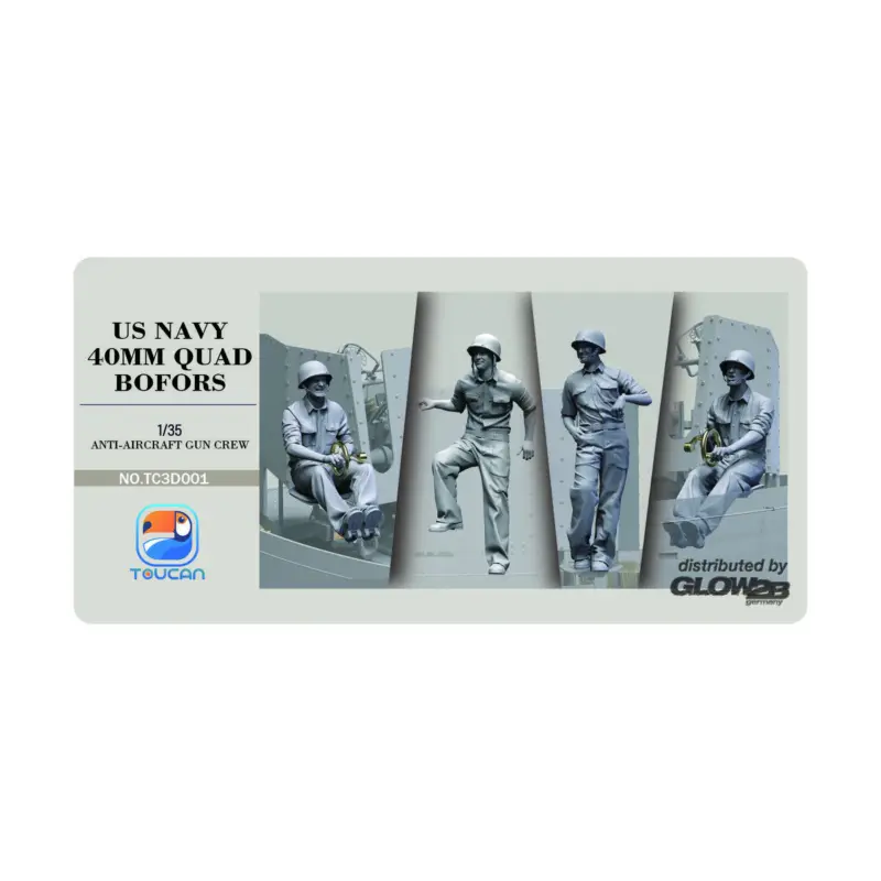 Bestel Nu Anti-aircraft gun crew Figuren
