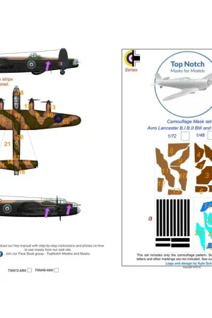 Alleen Vandaag Avro Lancaster BI / III en 'Dambuster' (speciaal) (ontworpen voor gebruik met Tamiya-sets)