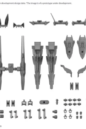 30mm Option Parts Set 13 LEG Booster Unit / Wireless Weapon Pack 1/144 Alleen Vandaag