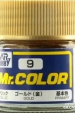 Direct Beschikbaar Mr Hobby -Gunze Mr. Color (10 ml) Gold Acrylverf