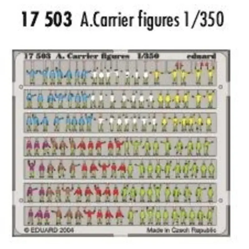 Aircraft Carrier figures PRE-PAINTED IN COLOUR! Accessoire Nieuw