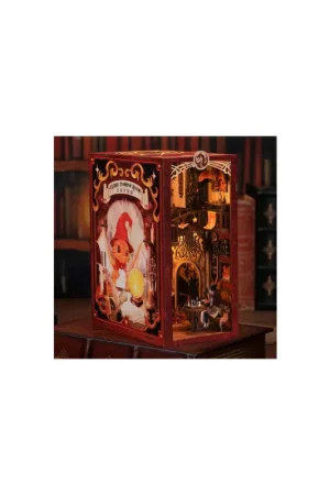 Lage Prijs Puzzle 3d 3D Puzzle Bookend Book Nook Flame Common Room