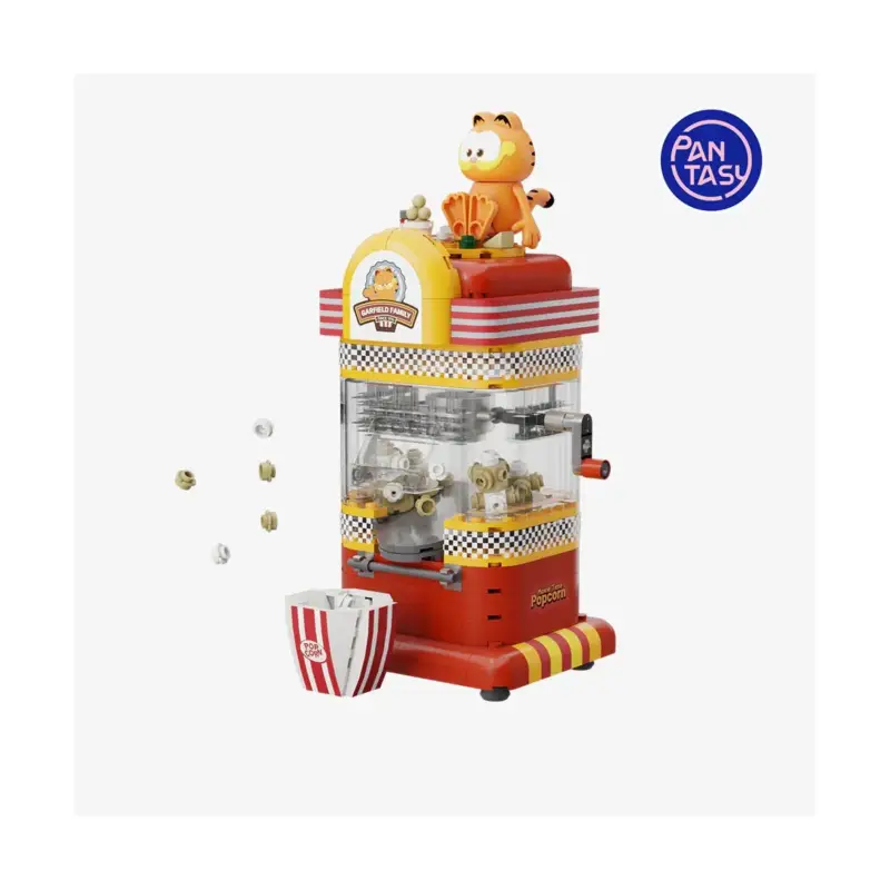 Garfield Fantastic Machines Series Pantasy Garfield Popcorn Machine 20cm Veilige Betaling