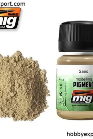 Zand pigmenten Merkproduct