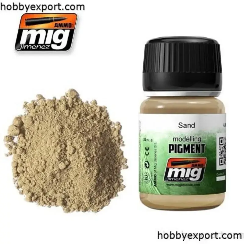 Zand pigmenten Merkproduct