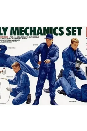 Rally Mechanics Set Figuren Laatste Versie