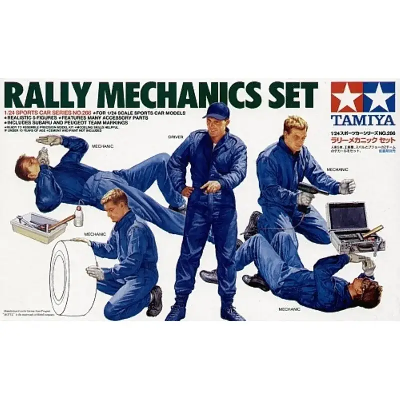 Rally Mechanics Set Figuren Laatste Versie