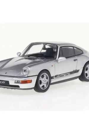 Meest Verkocht 1:43 porsche 911 (964) rs silver w/black stripe 1994 Miniatuur