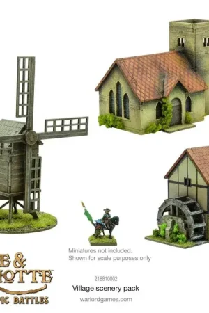 Direct Verzonden Pike & Shotte Epic Battles - Village Scenery Pack Figuur spellet