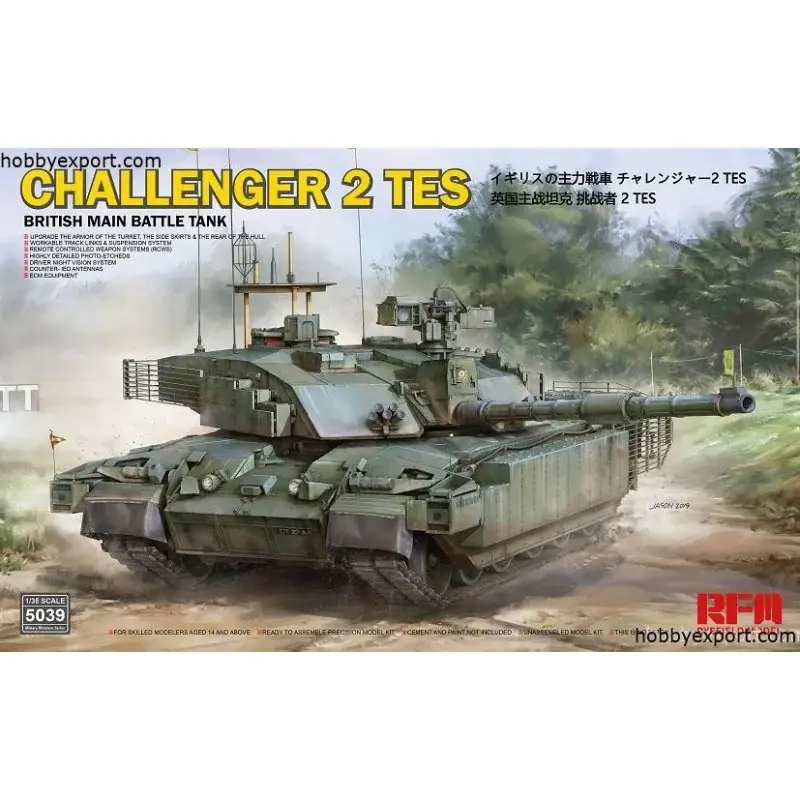 Challenger 2 tes Schaalmodel Beste Prijs
