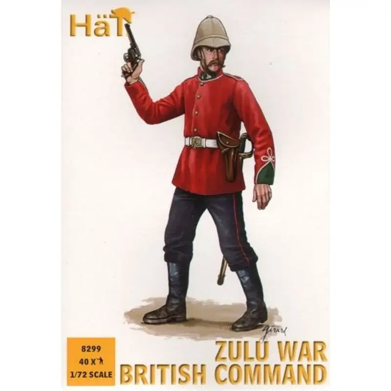 Koop Online Zulu War British Command x 48 figures Figuren