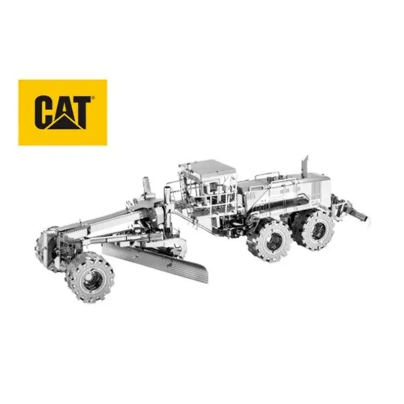Dagaanbieding MetalEarth: CAT / VLAKER, 3D metalen model met 3 vellen, op kaart 12x17cm, 14+ Schaalmodel