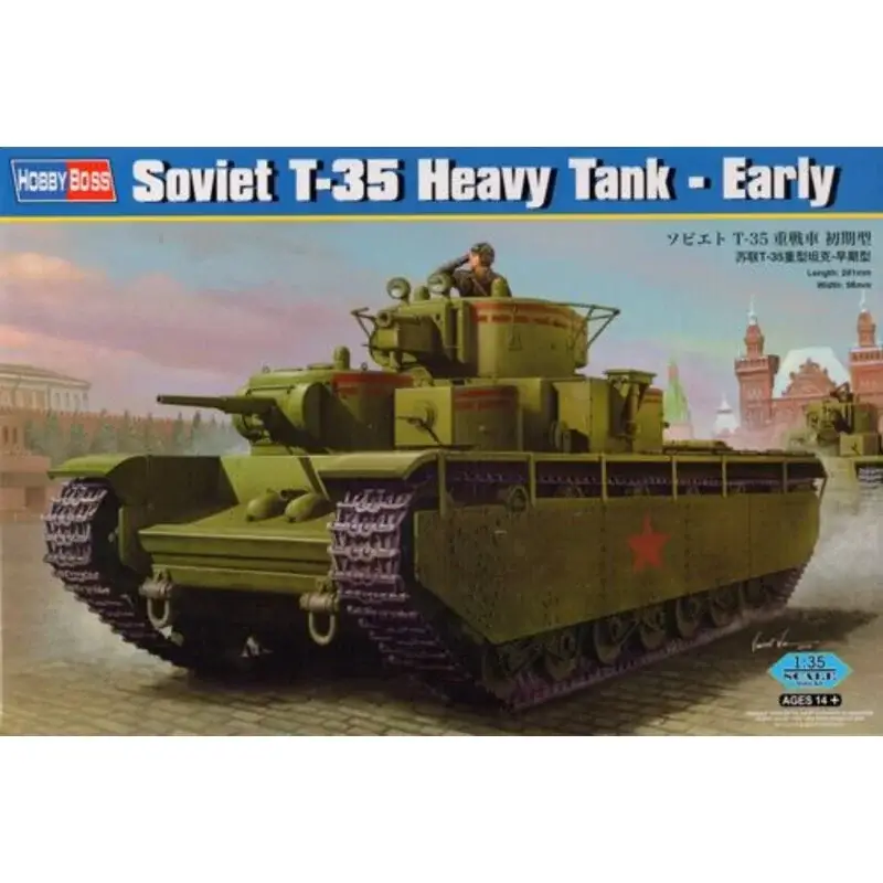 T-35 Heavy Tank Early Schaalmodel Laatste Kans
