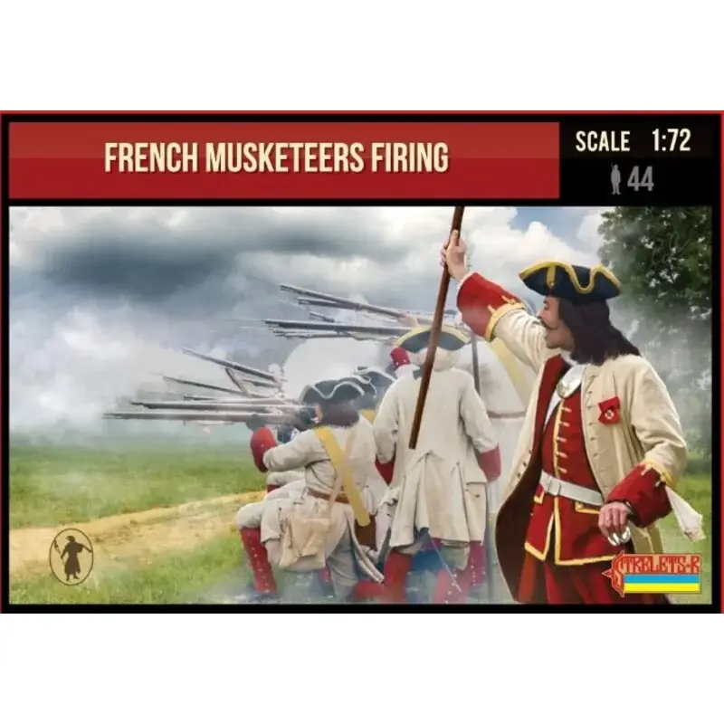Bestel Nu Franse Musketiers die 1701-1714 Spaanse Successieoorlog afvuren Figuren