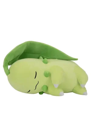Pokemon Sleeping Plush 45cm Sleeping Chikorita Germignon Direct Verzonden