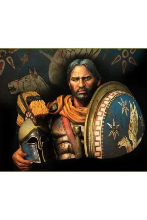 Beperkte Voorraad Griekse hoplite Figuurtje