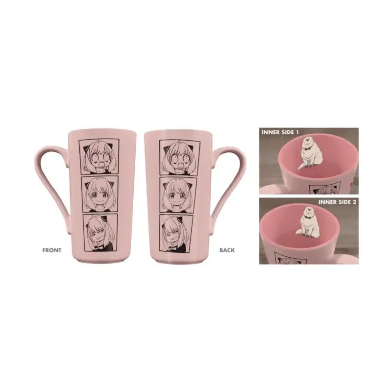 SPY X FAMILY - Latte Mug 470ml Tijdelijk Beschikbaar