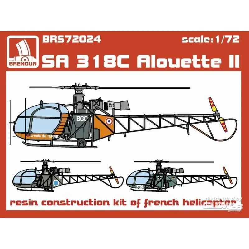Direct Verzonden SA 318C Alouette II