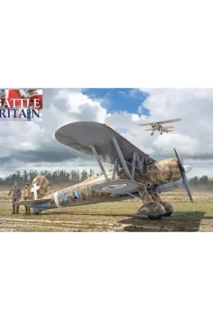 Laatste Kans Fiat CR.42 Battle of England Schaalmodel