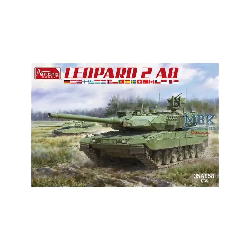 Leopard 2 A8 Schaalmodel Superprijs