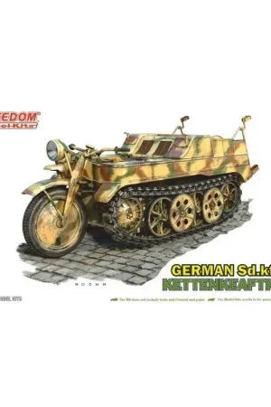 Bestseller Wwii german sdkfz 2 kettenkraftrad Schaalmodel